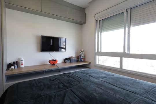 Suíte de apartamento à venda com 2 quartos, 69m² em Vila Andrade, São Paulo