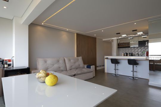 Sala de apartamento à venda com 2 quartos, 69m² em Vila Andrade, São Paulo