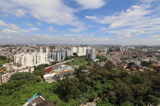 Vista da Sala de apartamento à venda com 2 quartos, 69m² em Vila Andrade, São Paulo