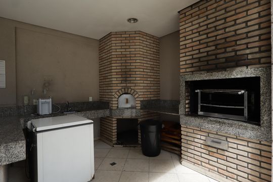 Área comum - Churrasqueira de apartamento à venda com 2 quartos, 69m² em Vila Andrade, São Paulo