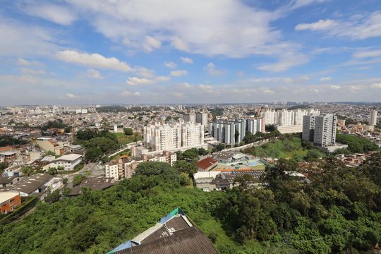 Vista da Sala de apartamento à venda com 2 quartos, 69m² em Vila Andrade, São Paulo