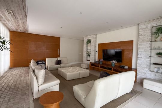 Área comum de apartamento para alugar com 2 quartos, 97m² em Vila Alzira, Guarujá