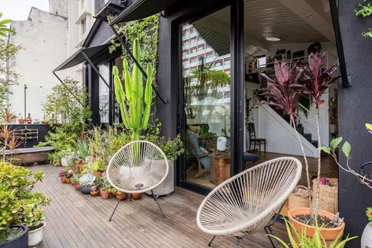 Área externa de apartamento para alugar com 1 quarto, 135m² em Vila Buarque, São Paulo