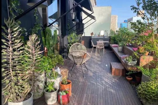 Área externa de apartamento para alugar com 1 quarto, 135m² em Vila Buarque, São Paulo