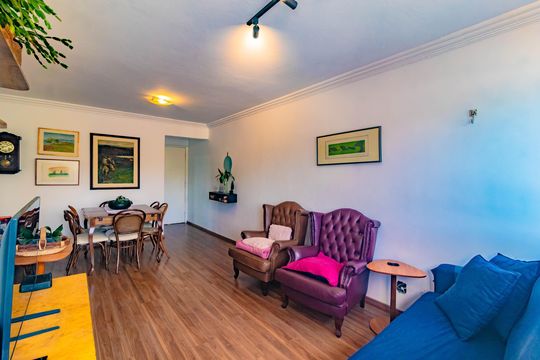 Sala de apartamento à venda com 3 quartos, 85m² em Jardim Oriental, São Paulo