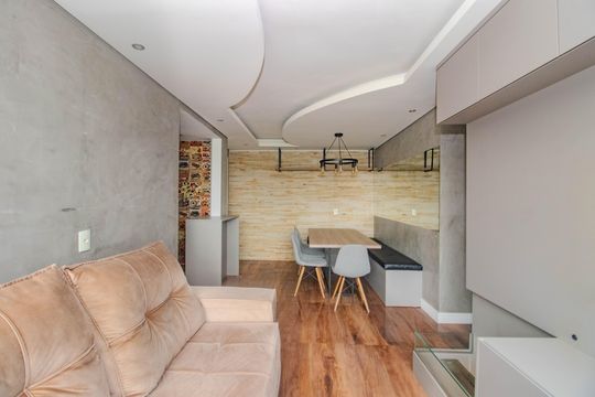 Sala de apartamento à venda com 3 quartos, 71m² em Sarandi, Porto Alegre