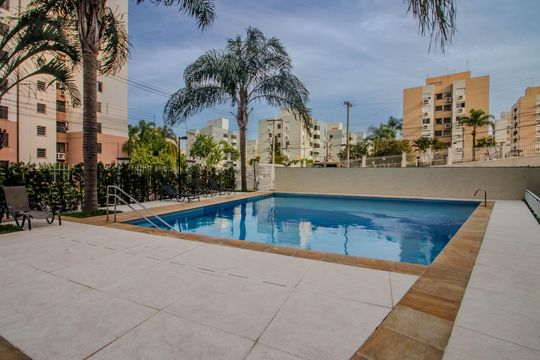 Área comum - Piscina de apartamento à venda com 3 quartos, 71m² em Sarandi, Porto Alegre