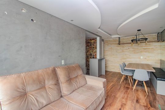 Sala de apartamento à venda com 3 quartos, 71m² em Sarandi, Porto Alegre