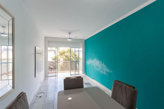 Sala de apartamento à venda com 1 quarto, 62m² em Vila Isabel, Rio de Janeiro