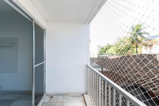 Varanda da Sala de apartamento à venda com 1 quarto, 62m² em Vila Isabel, Rio de Janeiro