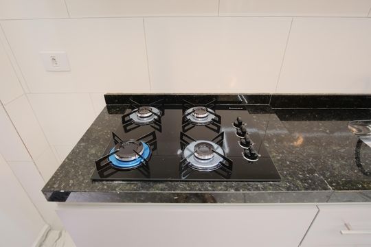 Cozinha de apartamento para alugar com 2 quartos, 35m² em Chácara Santo Antônio (zona Leste), São Paulo