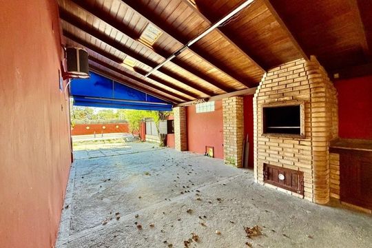 Churrasqueira de casa para alugar com 4 quartos, 506m² em Santo Antonio de Lisboa, Florianópolis