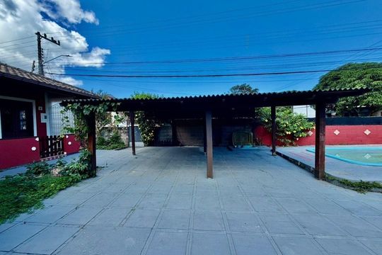 Piscina de casa para alugar com 4 quartos, 506m² em Santo Antonio de Lisboa, Florianópolis