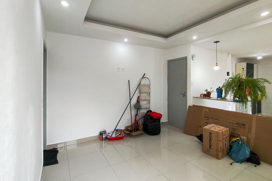 Sala de apartamento à venda com 2 quartos, 60m² em Grajaú, Rio de Janeiro