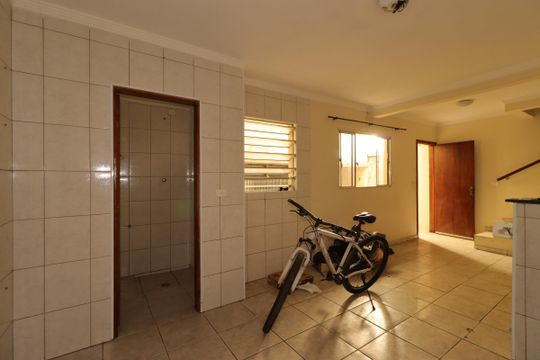 Cozinha da Casa 2 de casa à venda com 4 quartos, 138m² em Vila Bela Vista, Santo André