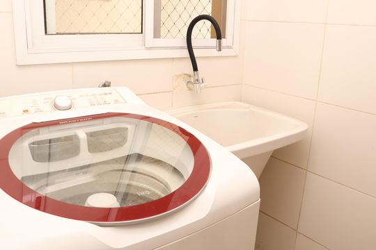 Área de Serviço de apartamento para alugar com 3 quartos, 108m² em Jardim Goiás, Goiânia