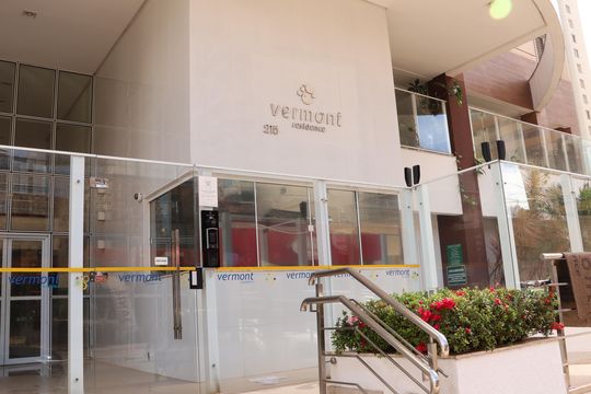 Fachada do Prédio de apartamento para alugar com 3 quartos, 108m² em Jardim Goiás, Goiânia