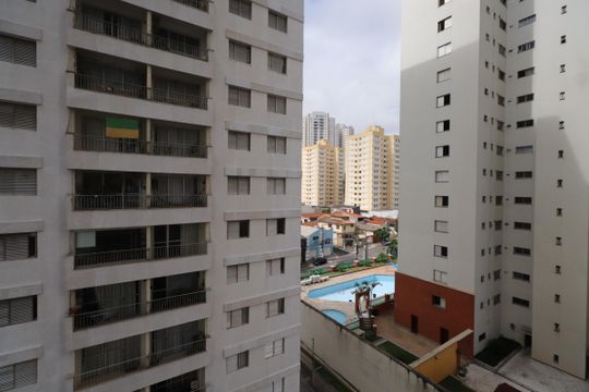 Vista da Sacada de apartamento à venda com 2 quartos, 70m² em Chácara Califórnia, São Paulo