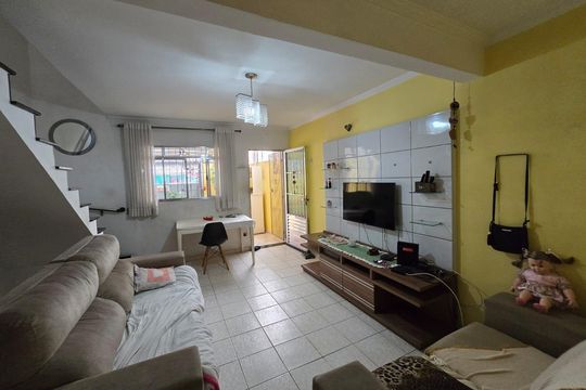 Sala  de casa para alugar com 2 quartos, 105m² em Jardim Bela Vista, Guarulhos