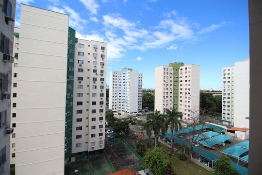 Sala - Vista de apartamento à venda com 2 quartos, 50m² em Jacarepaguá, Rio de Janeiro