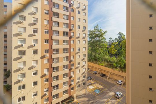 Vista da Sala de apartamento para alugar com 2 quartos, 62m² em Marechal Rondon, Canoas