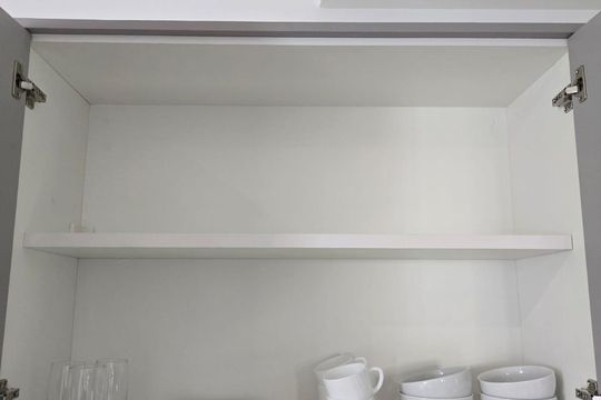 Cozinha de apartamento para alugar com 1 quarto, 23m² em Vila Azevedo, São Paulo