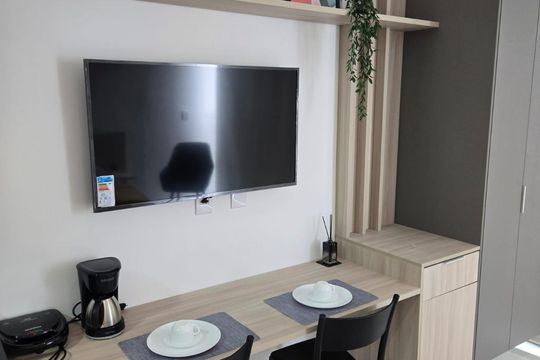 Sala/Quarto de apartamento para alugar com 1 quarto, 23m² em Vila Azevedo, São Paulo