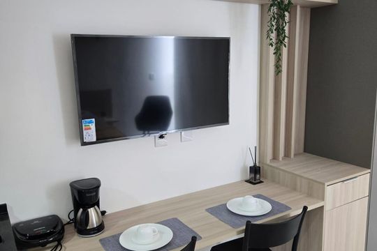 Sala/Quarto de apartamento para alugar com 1 quarto, 23m² em Vila Azevedo, São Paulo