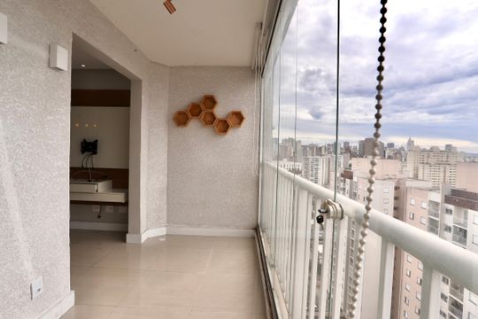 Sacada de apartamento para alugar com 2 quartos, 55m² em Mooca, São Paulo
