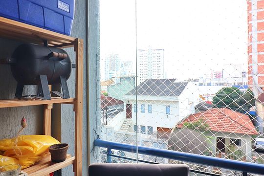 Sala Sacada  de apartamento para alugar com 2 quartos, 60m² em Centro, São Bernardo do Campo