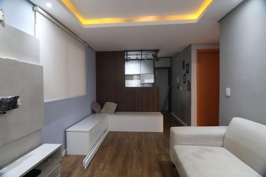 Sala de apartamento à venda com 2 quartos, 42m² em São José, Canoas