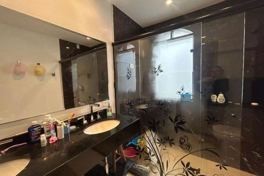 Banheiro de casa para alugar com 3 quartos, 265m² em Vila Alzira, Santo André