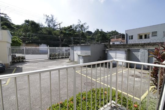 Varanda da Sala de apartamento à venda com 3 quartos, 65m² em Taquara, Rio de Janeiro