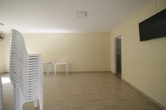 Área comum - Salão de festas de apartamento à venda com 3 quartos, 65m² em Taquara, Rio de Janeiro