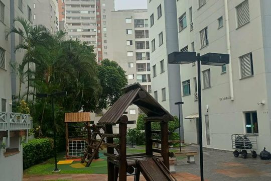 Área externa de apartamento à venda com 2 quartos, 44m² em Vila Cruz das Almas, São Paulo