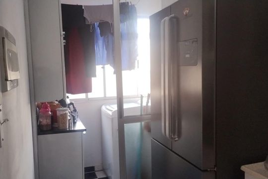 Cozinha de apartamento à venda com 2 quartos, 44m² em Vila Cruz das Almas, São Paulo