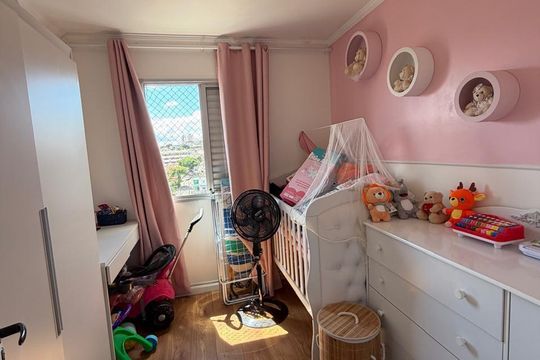 Quarto de apartamento à venda com 2 quartos, 49m² em Cidade Patriarca, São Paulo