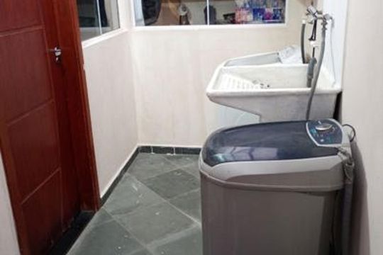 Área de serviço de casa para alugar com 3 quartos, 125m² em Jardim Nilton Torres, Sorocaba
