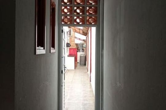 Área externa de casa para alugar com 3 quartos, 125m² em Jardim Nilton Torres, Sorocaba