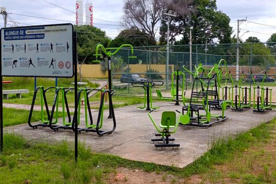 Área comum - Academia de casa de condomínio para alugar com 2 quartos, 56m² em Campo Grande, Rio de Janeiro
