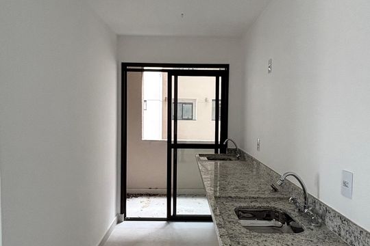 Cozinha de apartamento para alugar com 2 quartos, 56m² em Parque das Nações, Santo André