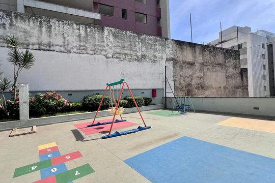 Área comum - Playground de apartamento à venda com 3 quartos, 76m² em Estoril, Belo Horizonte