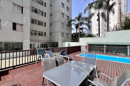 Área comum - Piscina de apartamento à venda com 3 quartos, 76m² em Estoril, Belo Horizonte