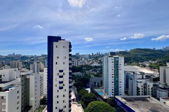 vista de apartamento à venda com 3 quartos, 76m² em Estoril, Belo Horizonte