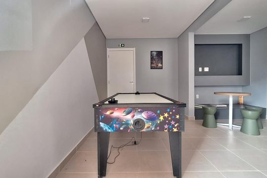 Sala de jogos  de apartamento à venda com 2 quartos, 33m² em Parque Industrial Tomas Edson, São Paulo