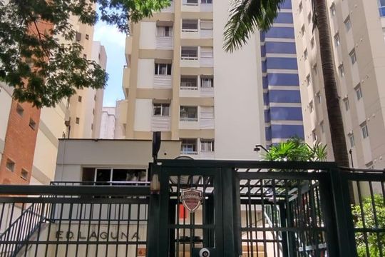 Fachada de apartamento à venda com 1 quarto, 60m² em Cambuí, Campinas