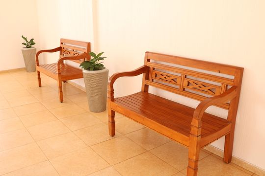 Hall de entrada de apartamento para alugar com 2 quartos, 81m² em Setor Sul, Goiânia
