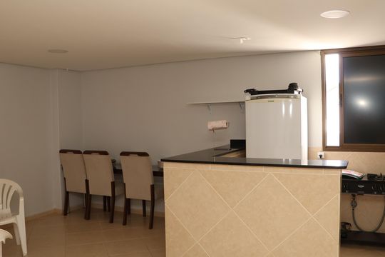 Área comum - Salão de festas de apartamento para alugar com 2 quartos, 81m² em Setor Sul, Goiânia