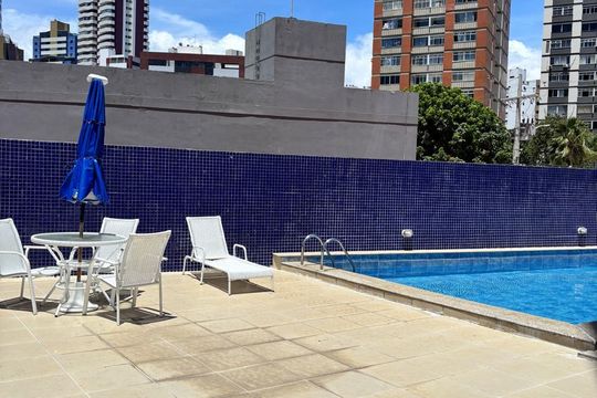 Piscina de apartamento para alugar com 2 quartos, 84m² em Pituba, Salvador