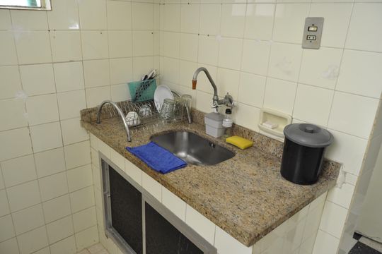 Cozinha de casa de condomínio à venda com 3 quartos, 150m² em Engenho Novo, Rio de Janeiro